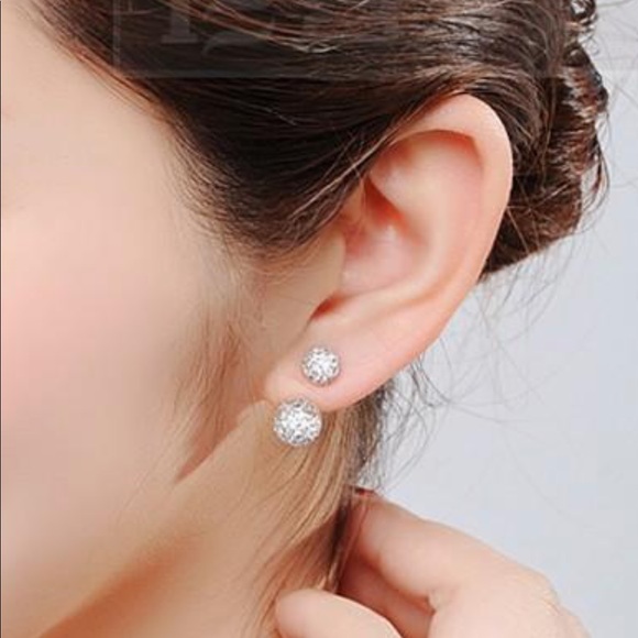 Sterling silver earrings - Picture 5 of 5